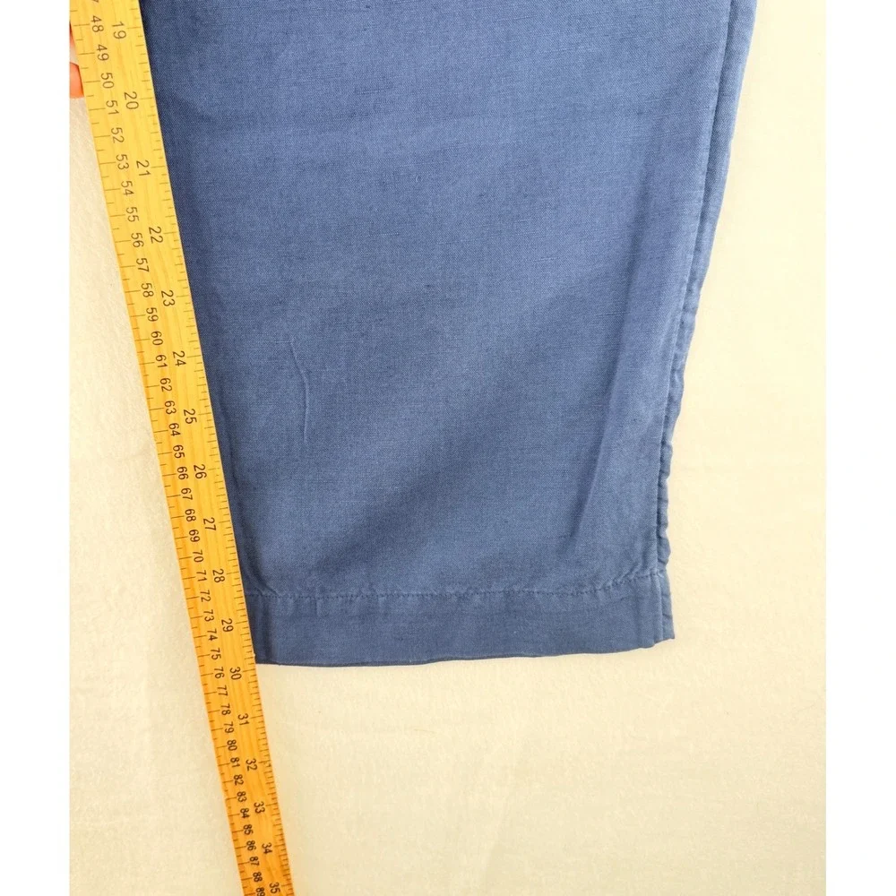 Polo Ralph Lauren Chino Pants Mens 40/32 Blue Straight‎ Fit Cotton Casual Chinos